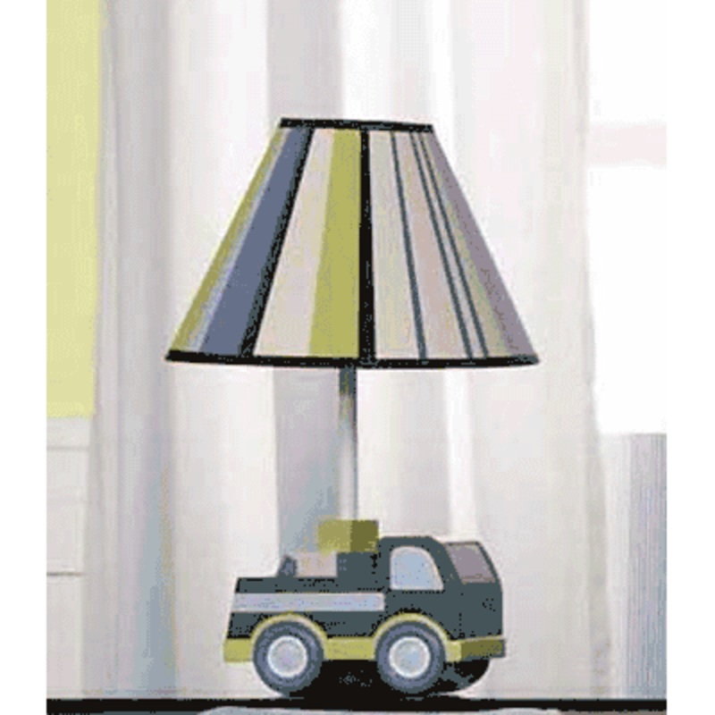 KidsLine Mosaic Transport Lamp Base & Shade